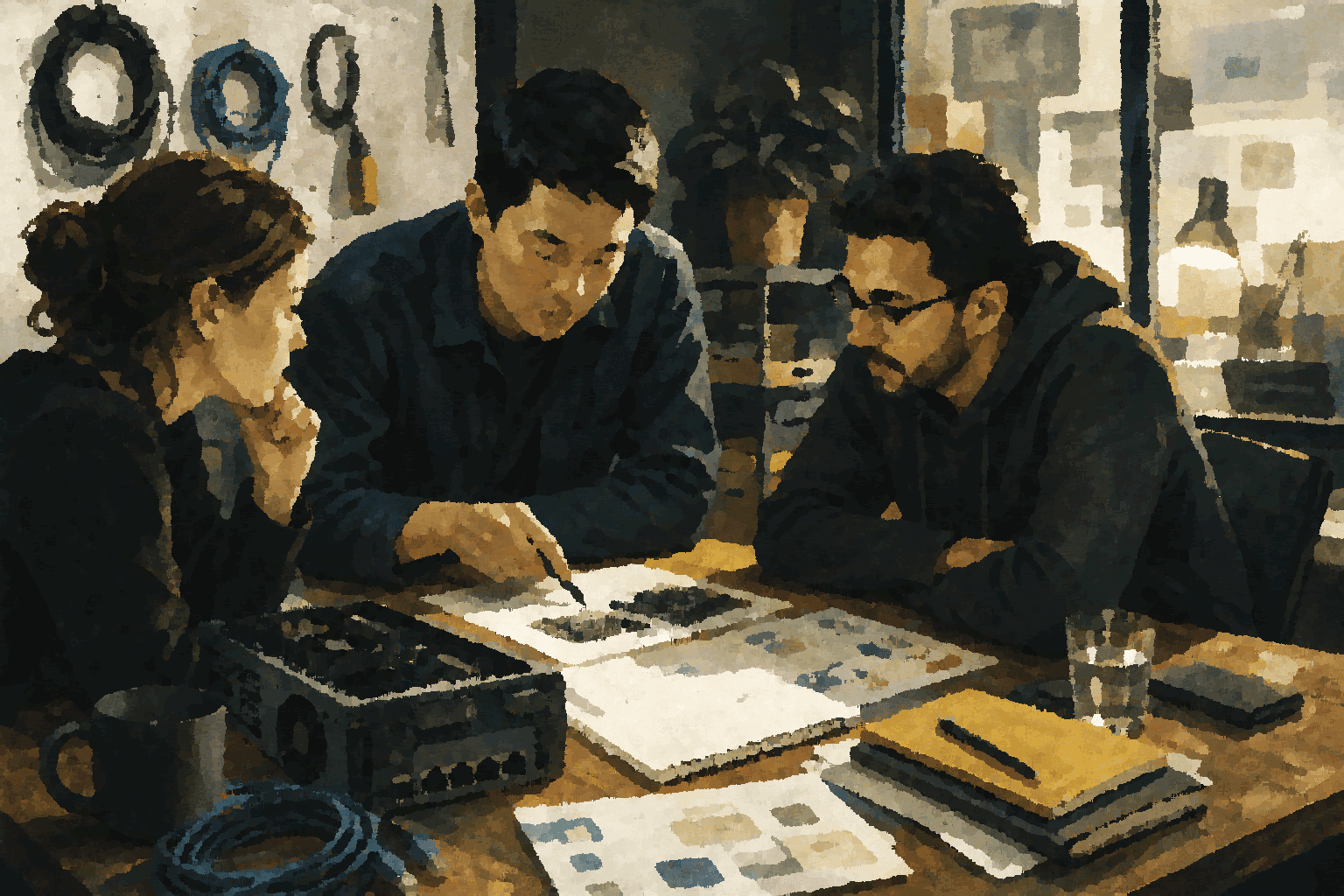 Operators inspect infrastructure notes and local hardware before guarded execution.